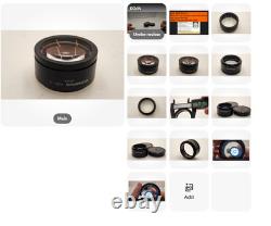 Excellent OLYMPUS ACH 1X OBJECTIVE LENS FOR SZX/SZH STEREO MICROSCOPE 34213