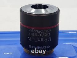 Excellent Olympus MPlanFL N 5X/0.15 BD Microscope Objective Lens for M26 33085