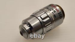 Exe Olympus MSPlan 100x 0.95 f=180 MS Plan Microscope Objective Lens RMS 34787