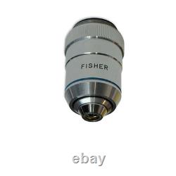 Fisher Plan 40x / 0.65 Microscope Objective Lens Made in Japan