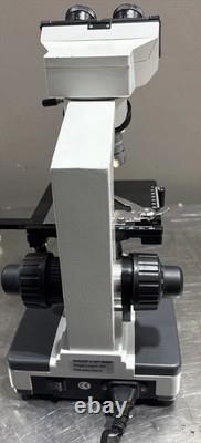 Fisher Scientific Microscope With4 Objective Lenses EA 10 40 100 4 160/0.17 1.25