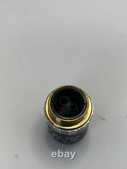 Genuine Nikon Plan Apo 4x/0.20 160/- WD14.8 Microscope Objective FREE SHIPPING