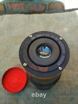 Industrial Lens Microscope Objective Photolithography Big Heavy USSR