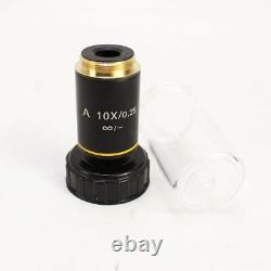 Infinity Achromatic Objective Lens 4x 10x 40x 100x For Biological Microscope RMS