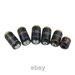 Infinity Achromatic Objective Lens for Olympus Biological Microscope Black Shell