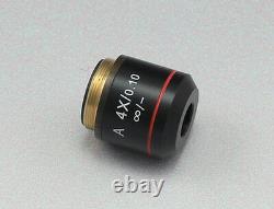 Infinity Achromatic Objective Lens for Olympus Biological Microscope Black Shell