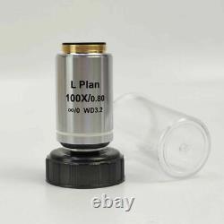Infinity Long Working Distance Plan Objective Lens for Metallographic Microscope