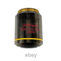 Japan Made Olympus UMPIan FI 10x/. 025 BD P Microscope Objective Lens