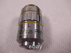 Jenco Inverted Compound Microscope Objective Lens PL L 10x PHP2 160mm 0.25