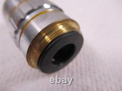 Jenco Inverted Compound Microscope Objective Lens PL L 10x PHP2 160mm 0.25