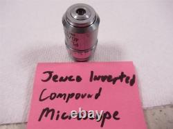 Jenco Inverted Compound Microscope Objective Lens PL L 40x PHP2 160mm 0.60