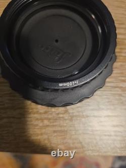 LEICA F=400MM LWD STEREO MICROSCOPE OBJECTIVE LENS 65mm THREAD 10382172
