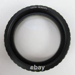 LEICA F=400MM LWD STEREO MICROSCOPE OBJECTIVE LENS 65mm THREAD 10382172