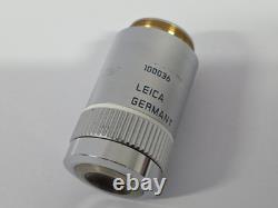 LEICA PL FLUOTAR L 100X / 0.75? /029 Objective Lens 100036