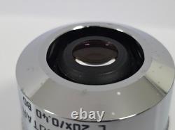 LEICA PL FLUOTAR L 20X / 0.40BD? /0/C Objective Lens 766001