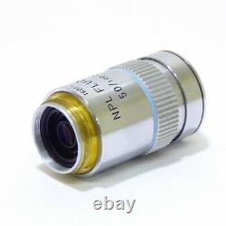 LEITZ WETZLAR NPL Fluotar 50/1.00 OEL 160/- Microscope Objective Lens 519693