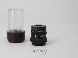 LOMO Microscope Microplanar Photo Objective Lens f 40 14,5 #DZ7