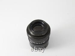 LOMO Microscope Microplanar Photo Objective Lens f 40 14,5 #DZ7