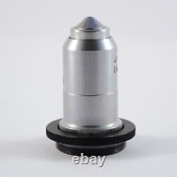 LOMO Microscope Objective 40x0.65 Planapochromat Plan-apo Soviet Vintage Lens