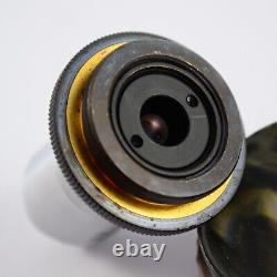 LOMO Microscope Objective 60x0.65 Planapochromat Plan-apo Soviet Vintage Lens