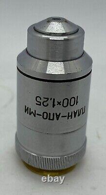 LOMO Planapochromat Plan-apo 100x 1,25 Oil Imm. Objective lens microscope Zeiss