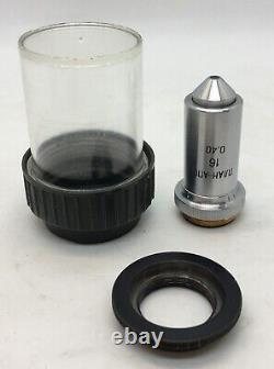 LOMO Planapochromat Plan-apo 16x 0,40 objective lens microscope Zeiss