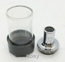 LOMO objective 3,7x 0,11 microscope ZEISS. The best macro lens to camera