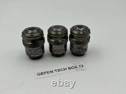LOT OF 3 PCS Olympus LUCPlanFL N, 20x/0.45 0-2/OFN22 Microscope Objective lens