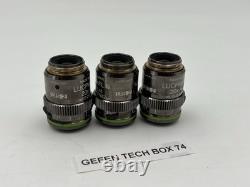 LOT OF 3 PCS Olympus LUCPlanFL N, 20x/0.45 0-2/OFN22 Microscope Objective lens