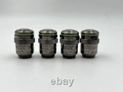 LOT OF 4 PCS Olympus LUCPlanFL N, 20x/0.45 0-2/FN22 Microscope Objective lens
