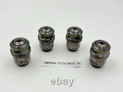 LOT OF 4 PCS Olympus LUCPlanFL N, 20x/0.45 0-2/FN22 Microscope Objective lens