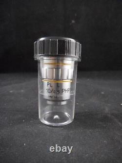 Laboratory Microscope Objective Lens PL L 10/0.25 PHP2 160/1.2
