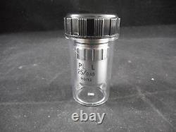 Laboratory Microscope Objective Lens PL L 25/0.40 160/1.2