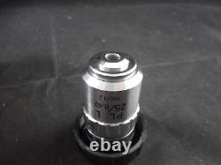 Laboratory Microscope Objective Lens PL L 25/0.40 160/1.2