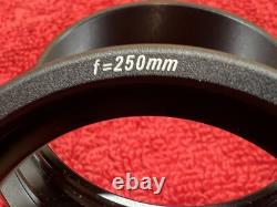 Leica 10407743Stereo Microscope Objective Lens f=250mm and Lens adapter 10450243
