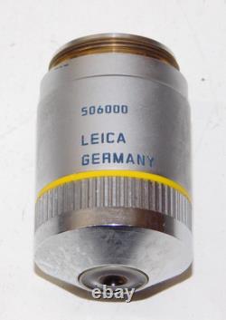Leica 506000 PL FLUOTAR 10x/0.30 Microscope Objective Lens Infinity/0.17/A Optic