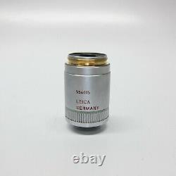 Leica 556015 PL Fluotar 20x/0.45 p? /0/8 Microscope Objective Lens