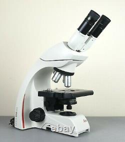 Leica DM 500 Microscope with Built-in LED Illumination & 4 Plan Objective Lenses