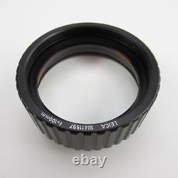 Leica F=100mm Achromatic Objective Lens For Surgical Stereo Microscope 10411597