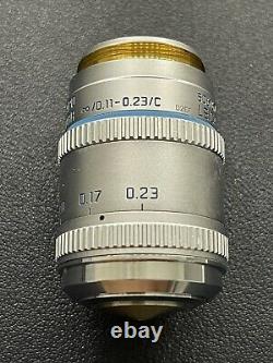 Leica HCX PLAN APO 40x/0.85 Corr Microscope Objective Lens Used. 506167