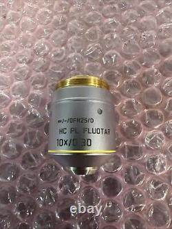 Leica HC PL Fluotar 10X/0.30? /-/OFN25/D Microscope Objective, PN 506505
