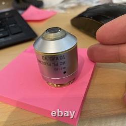 Leica HC PL Fluotar 10x / 0.30 Microscope Objective Lens 506505