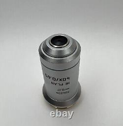 Leica HI PLAN 40x/0.65? /0.17 Microscope Objective Lens OFN25 506236