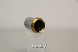 Leica HI Plan 10x/0.25 Microscope Objective Lens 506228 Excellent Condition