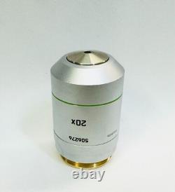 Leica HI Plan 20x/0.40 Microscope Objective Lens M25 Part # 506276