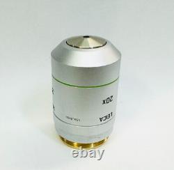 Leica HI Plan 20x/0.40 Microscope Objective Lens M25 Part # 506276