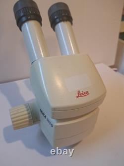 Leica MS5 stereo Microscope With 10X21b Eyepieces And 0.63X Objective Lens
