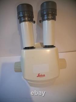 Leica MS5 stereo Microscope With 10X21b Eyepieces And 0.63X Objective Lens