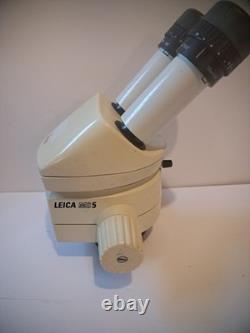 Leica MS5 stereo Microscope With 10X21b Eyepieces And 0.63X Objective Lens