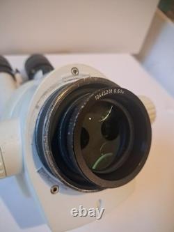 Leica MS5 stereo Microscope With 10X21b Eyepieces And 0.63X Objective Lens